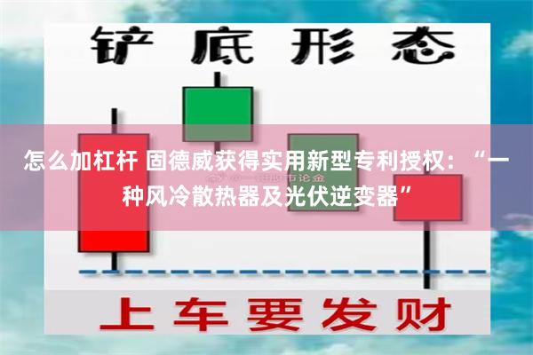 怎么加杠杆 固德威获得实用新型专利授权：“一种风冷散热器及光伏逆变器”
