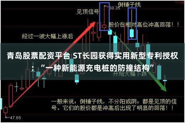 青岛股票配资平台 ST长园获得实用新型专利授权：“一种新能源充电桩的防撞结构”